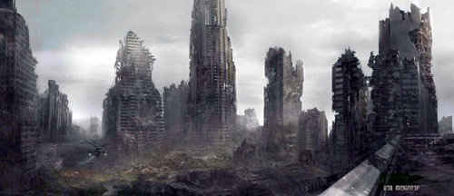 Arte conceptual de Terminator Salvation: el futuro