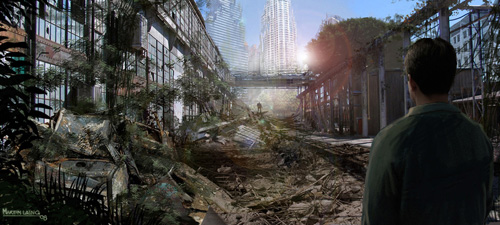 Arte conceptual de Terminator Salvation: el futuro