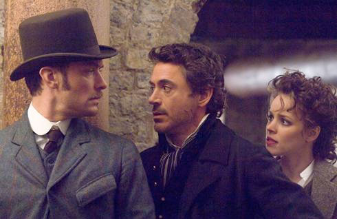 El Dr. John Watson, Sherlock Holmes e Irene Adler