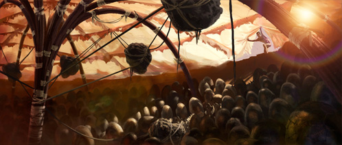 John Carter of Mars. John descubre la incubadora