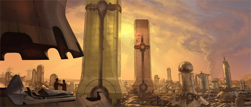 John Carter of Mars. The City of Helium