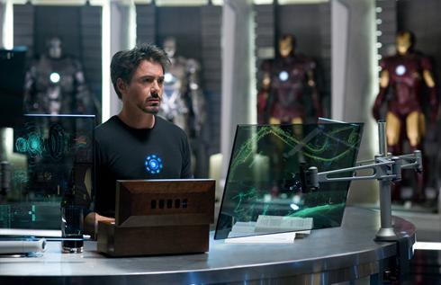 Primera imagen de Iron Man 2 (eso son cuatro armaduras)!