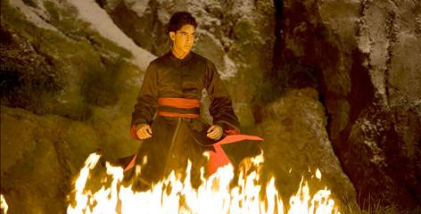 Dev Patel como el villano Zuko