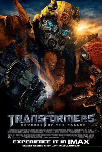 Nuevo cartel de Transformers: Revenge of the Fallen para salas IMAX