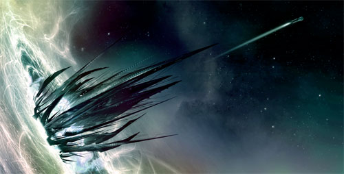 Arte conceptual de James Clyne para Star Trek