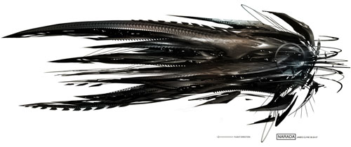 Arte conceptual de James Clyne para Star Trek