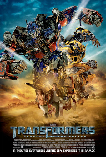 Otro cartel más de Transformers: Revenge of the Fallen