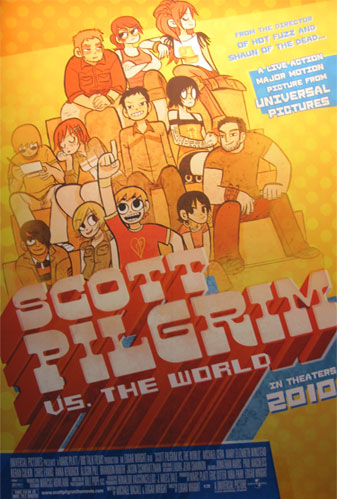 Cartel de Scott Pilgrim vs. The World