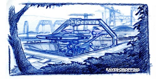 Arte conceptual inicial de Star Trek