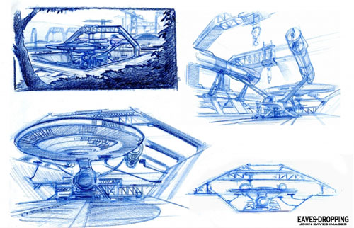 Arte conceptual inicial de Star Trek