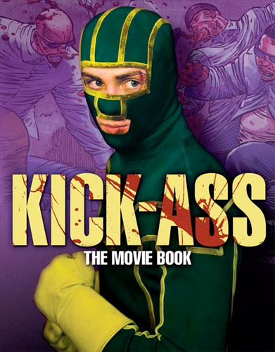 Portada del libro de la película basada en el cómic "Kick-Ass"
