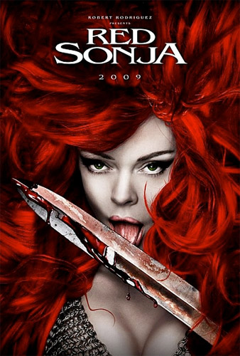 Póster de la Comic-Con 2008 para Red Sonja