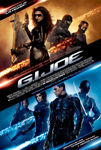Póster español de G.I. Joe (G.I. Joe: The Rise of Cobra)