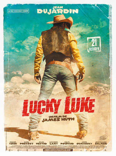 P&oacute;ster de Lucky Luke