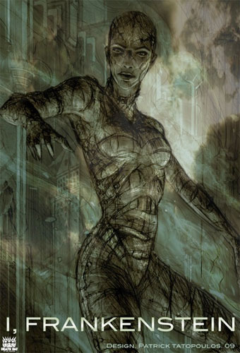 Arte conceptual de I, Frankestein