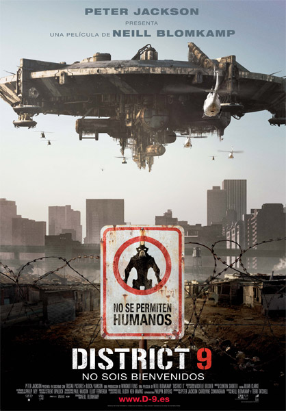Póster español de District 9