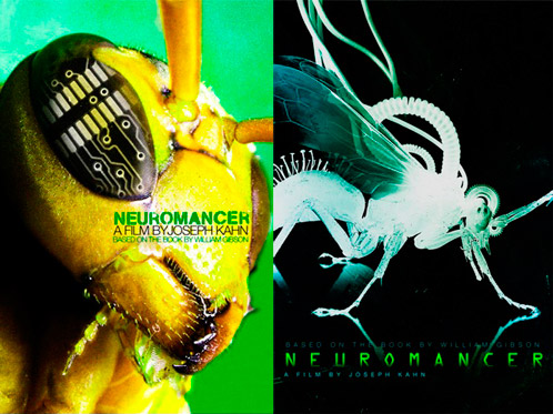 Carteles desechados para Neuromancer