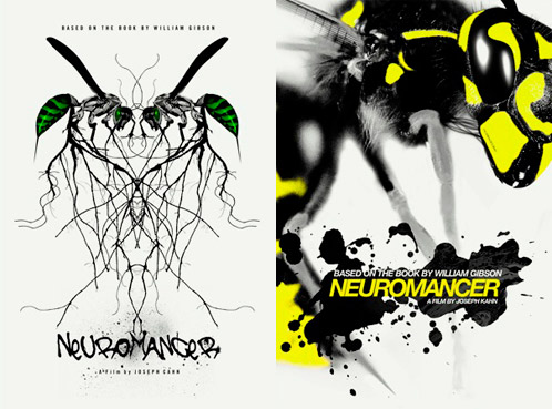 Carteles desechados para Neuromancer