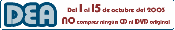 No compremos CD y DVD!