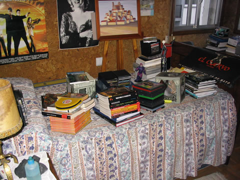En el proceso, mi cama se llev&oacute; la peor parte