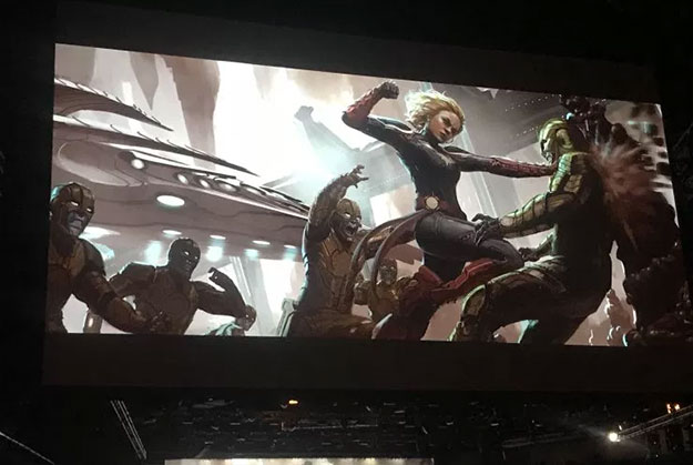 Concept art de Captain Marvel