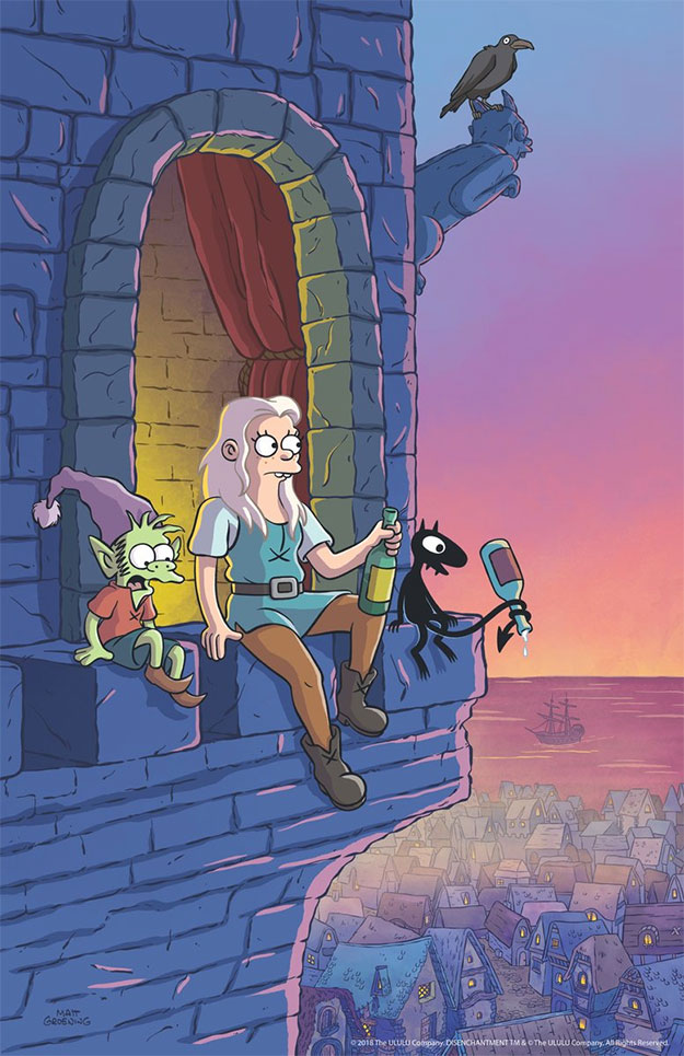 Matt Groening y Netflix presentan "Disenchantment"