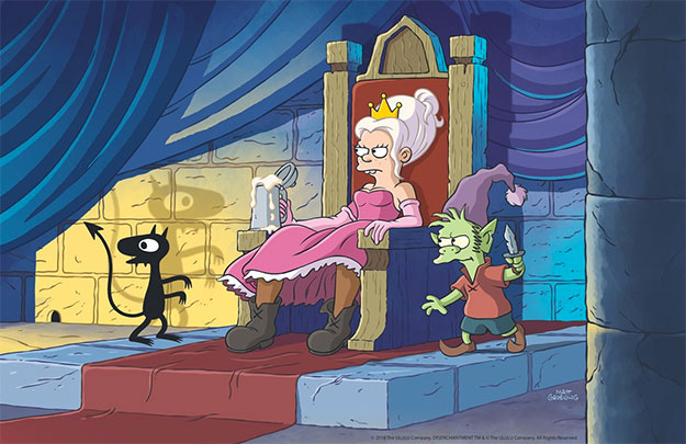Matt Groening y Netflix presentan "Disenchantment"