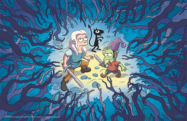 Matt Groening y Netflix presentan "Disenchantment"