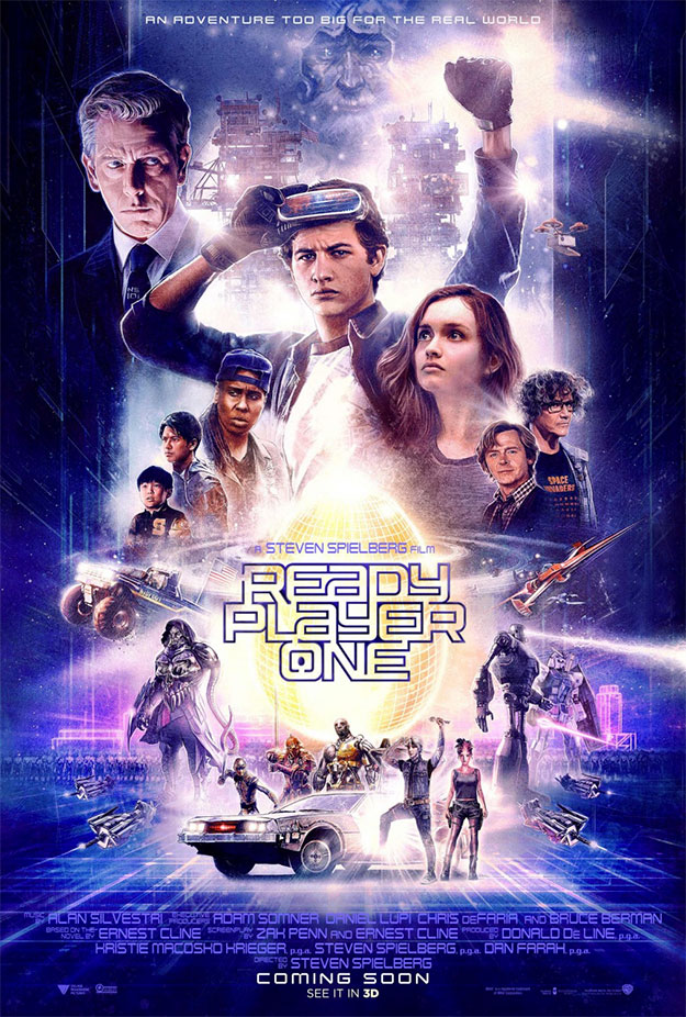 Uno de los cartel de Ready Player One