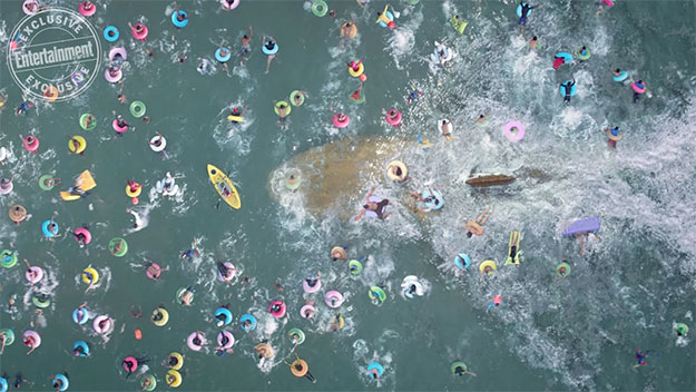 Sopa de cheerios gente en The Meg