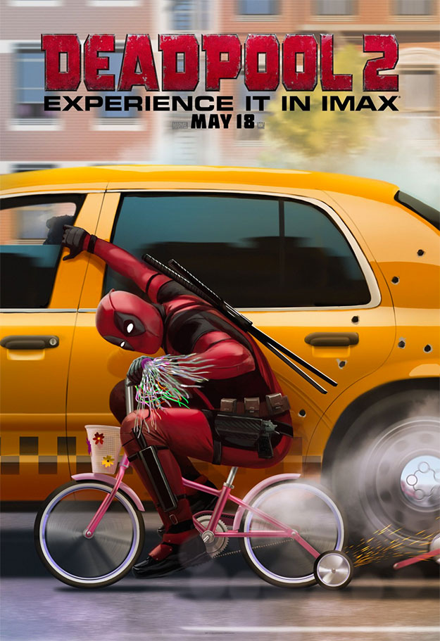 otro póster más de Deadpool 2