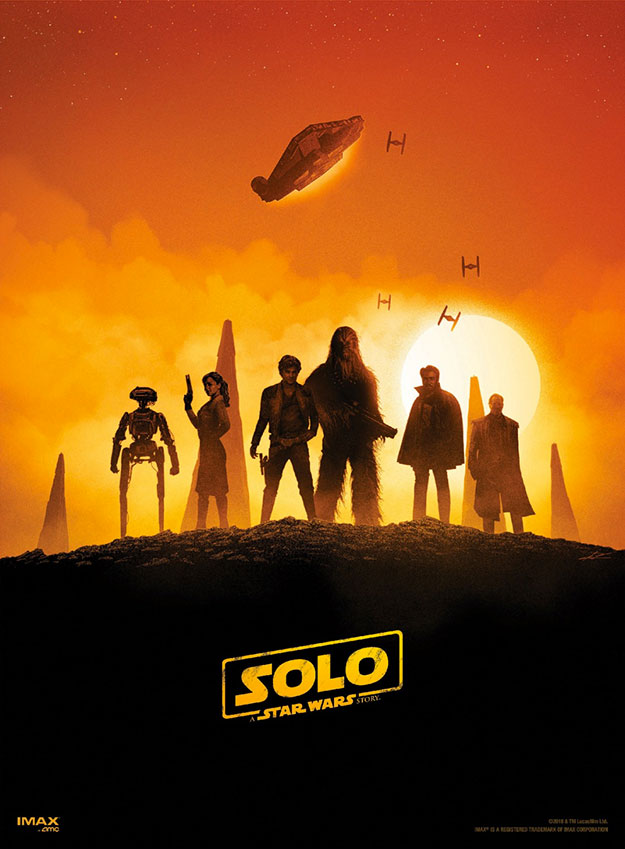 No están nada mal estos dos carteles de Han Solo: Una Historia de Star Wars