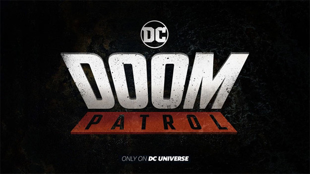 El logo de "Doom Patrol" para DC Universe