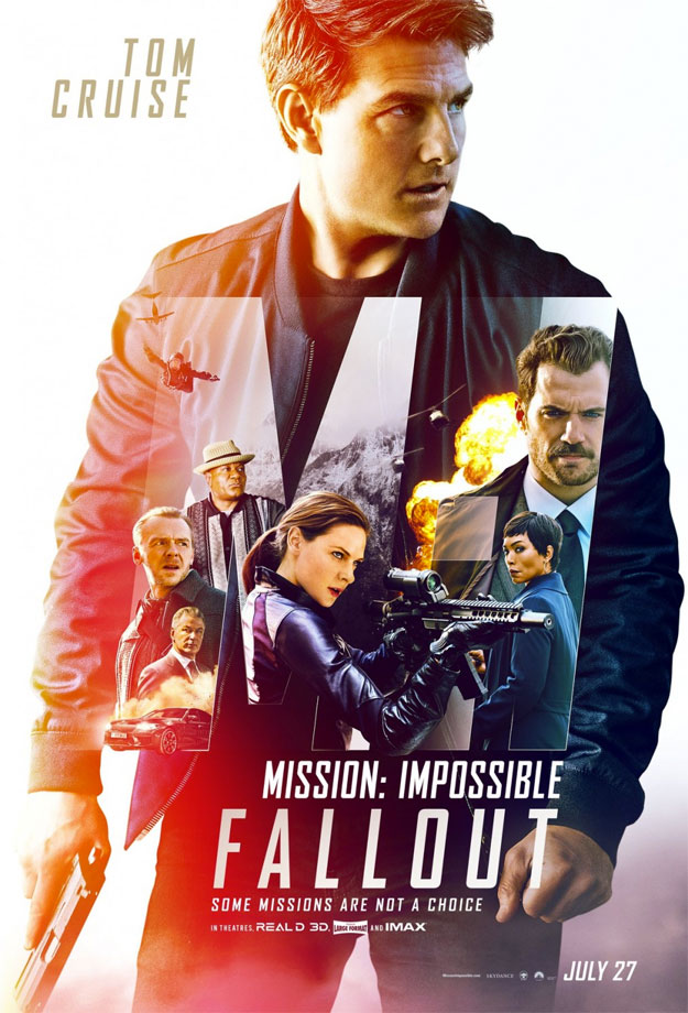 Cartel colorista de Mission: Impossible - Fallout