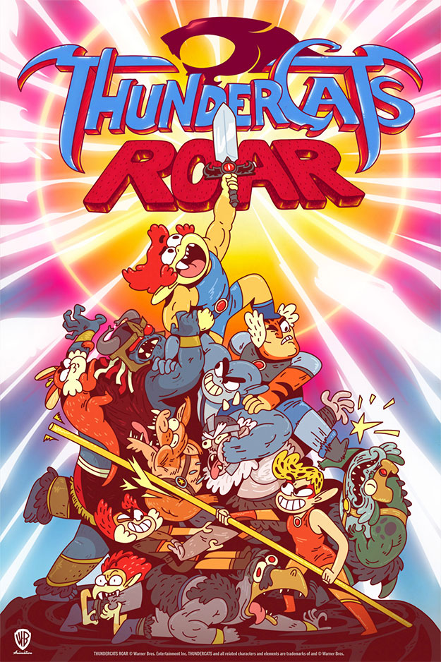 Cartel de presentación de "ThunderCats Roar"