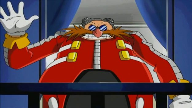 Jim Carrey no tiene cuerpo para ser una versión física del Dr. "Eggman" Robotnik... pero en caretos no le gana nadie