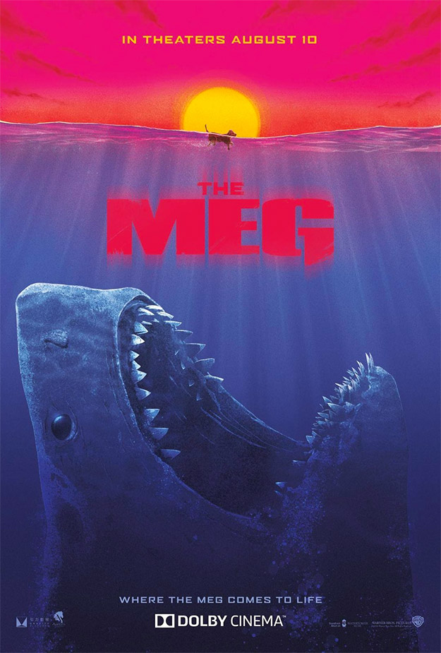 Genial cartel de The Meg