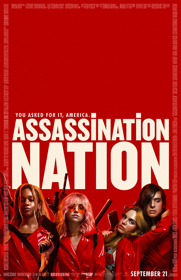 Nuevo cartel de Assassination Nation, no es el que más me gusta