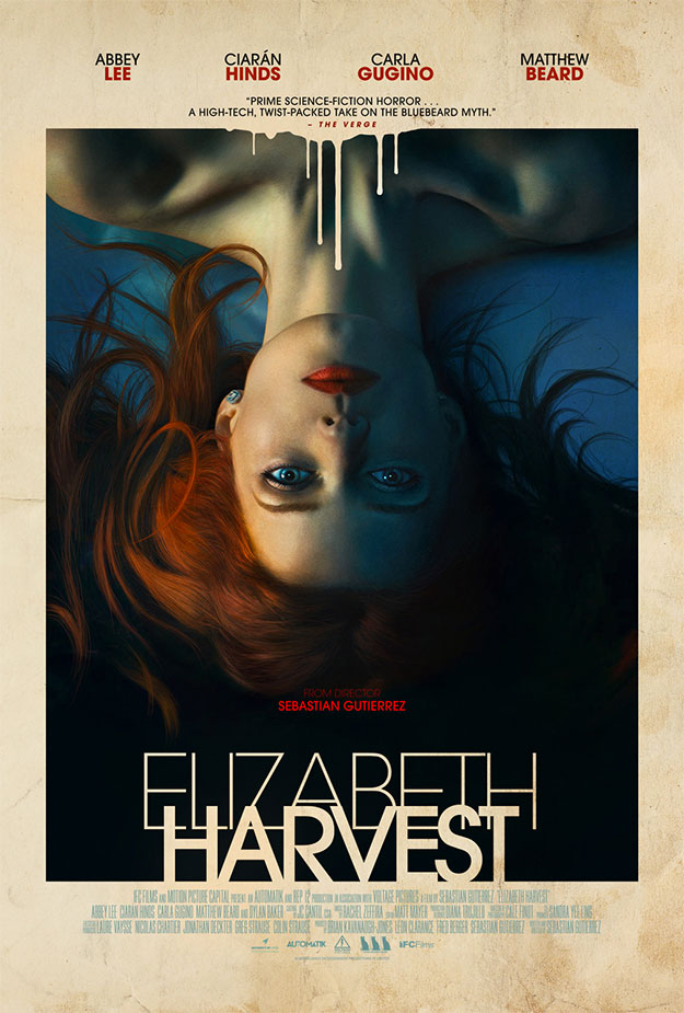 Bonito cartel este de Elizabeth Harvest