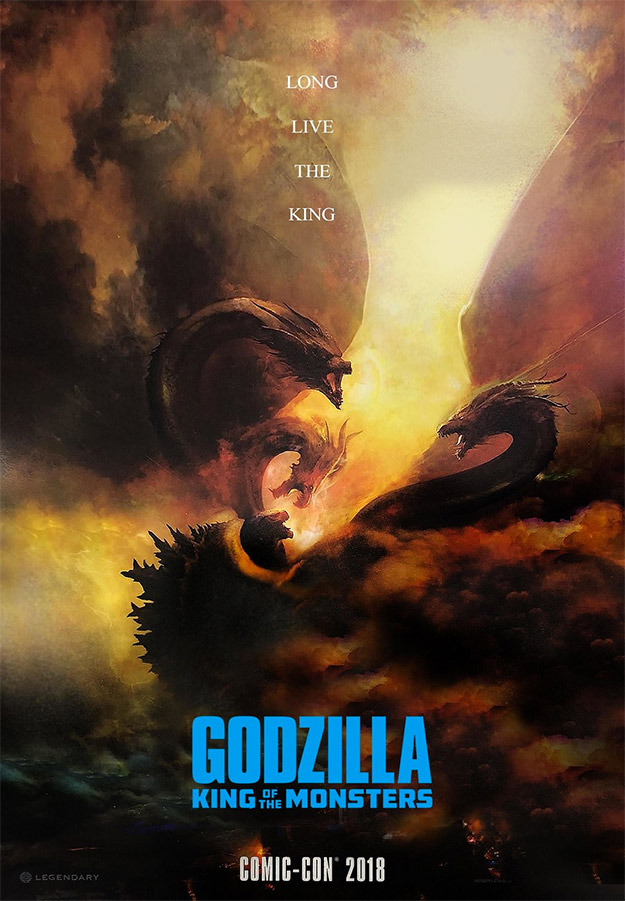 Fabuloso cartel para Godzilla: Rey de los Monstruos