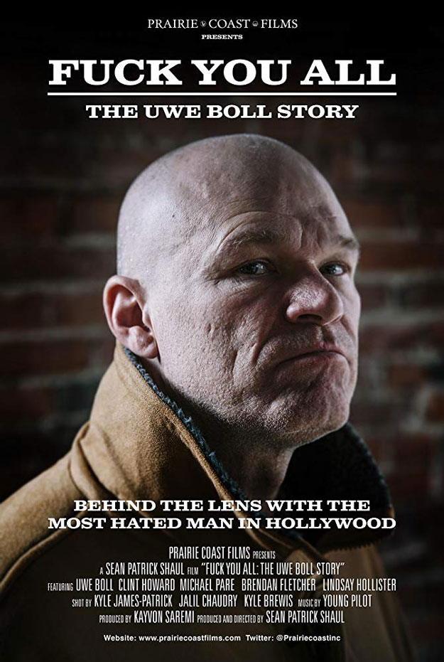 Uwe Boll enfandado con el mundo... siempre