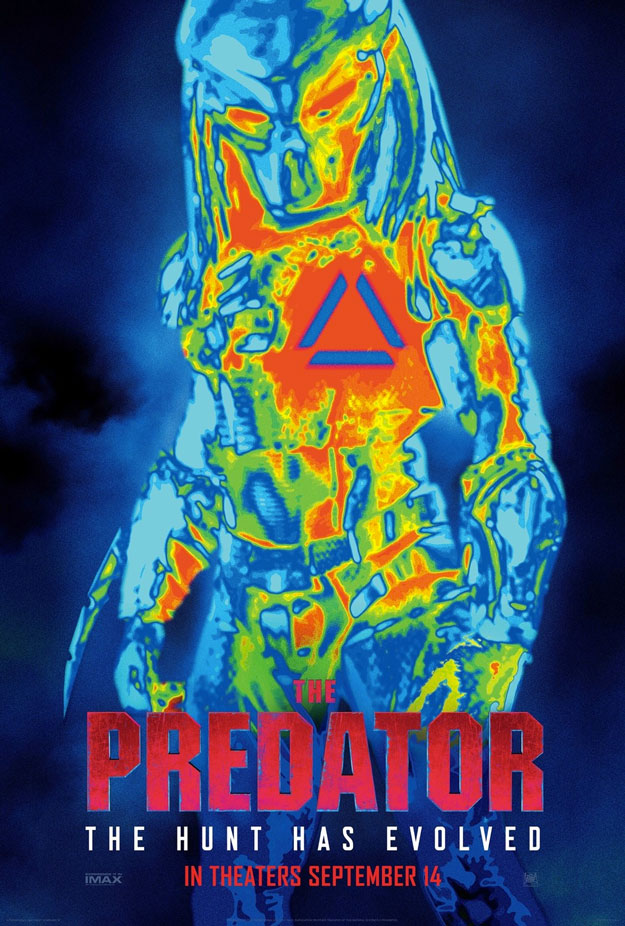 Han sido pocos los carteles de The Predator, pero cada nuevo conocido ha molado más que el anterior