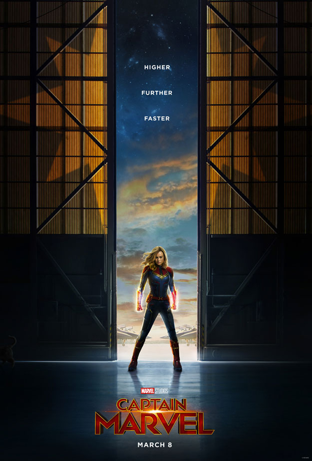 Primer cartel de Capitana Marvel