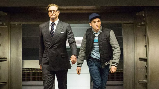 Harry Hart y Eggsy regresando a los Kingsman, crucemos los dedos