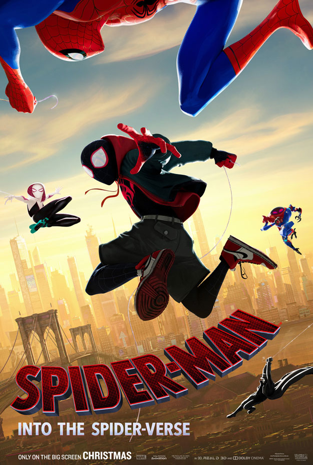 El nuevo cartel de Spider-Man: Un Nuevo Universo