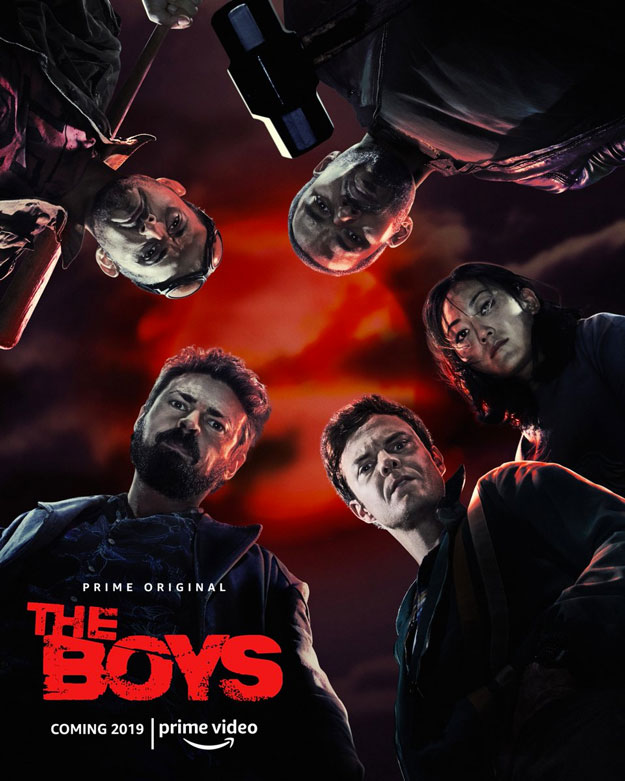 Primer cartel de "The Boys"... pura fidelidad