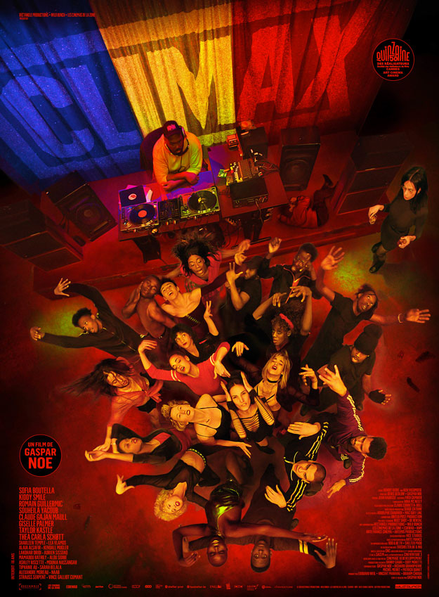 Cartel de Climax de Gaspar Noé, colocón colocón