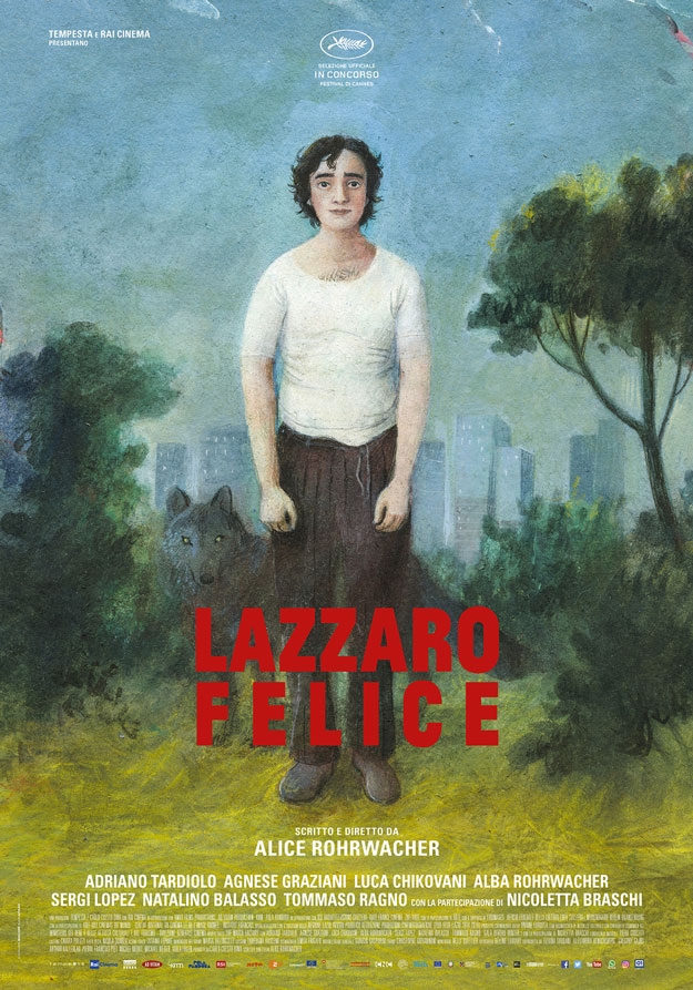 Cartel de Lazzaro Felice de Alice Rohrwacher