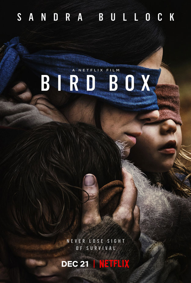 Primer póster de A ciegas (Bird Box)