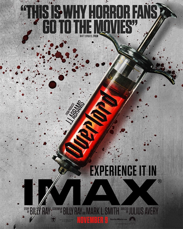 Cartel IMAX de Overlord... ya falta menos